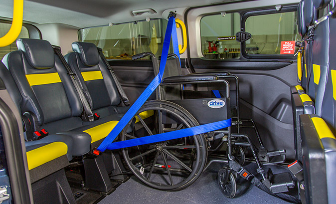 Accessible Ford Tourneo Custom Taxi