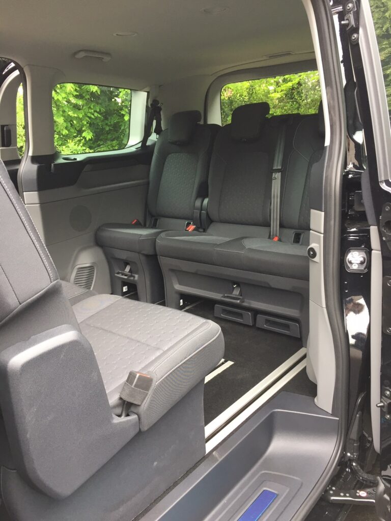 FORD Tourneo Custom Lwb 2016> Rear Section No Seat Runner Cut Outs  -Tailored Carpet Car Mats